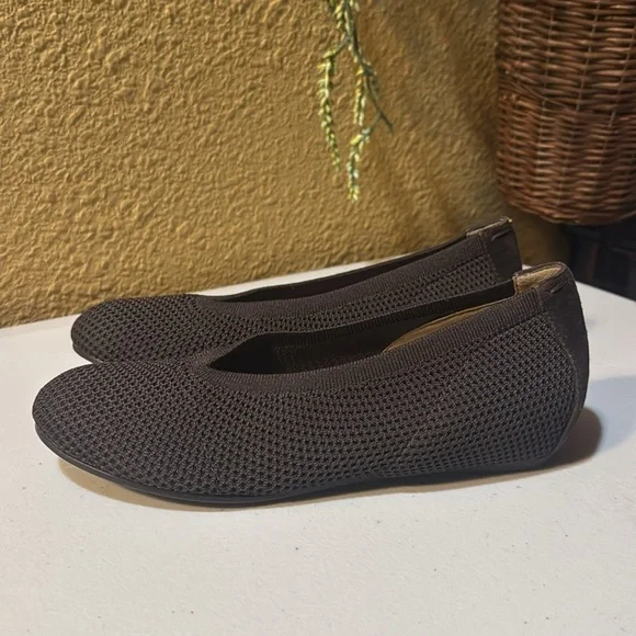 Eileen Fisher Heaven Stretch Knit Wedge Ballet Flat Size 7.5 - Picture 2 of 8